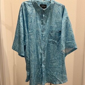 RSVLTS Light Blue Printed Casual Button-Down Shirt